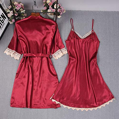 Women Underwear Lace Nightdress Nightgown Suit Lingerie Set - Bowk...
