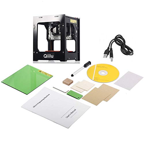 Qiilu 1500mw Laser Engraver Printer Upgrated Version Laser Engravi...