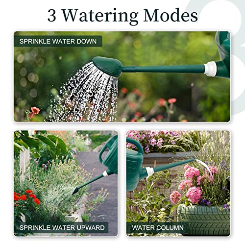 Qilebi 2 Gallon Watering Can for Outdoor Plants, Plant Watering Ca...