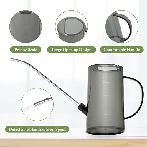 Qilebi Small Watering Can for Indoor Plants, Indoor Watering Can w...