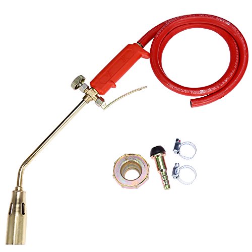 QKPARTS Portable BURNING Propane Torch Weed Burner Ice Melter Melt...