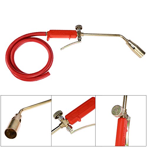 QKPARTS Portable BURNING Propane Torch Weed Burner Ice Melter Melt...