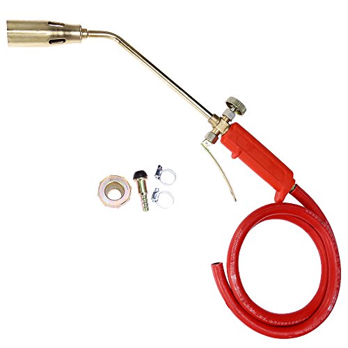 QKPARTS Portable BURNING Propane Torch Weed Burner Ice Melter Melt...