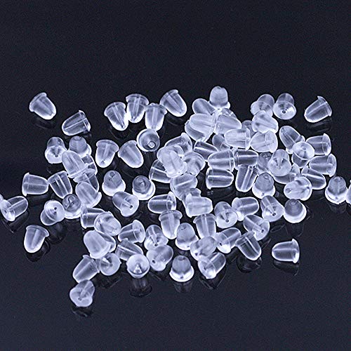 200PCS Hypoallergenic Bead & Spring Surgical Stainless Steel Earri...