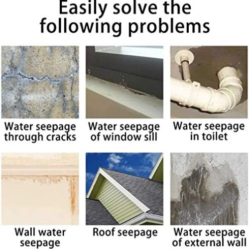 2Pcs Mighty Bonding Sealant Spray,Permeable Adhesive Invisible Wat...