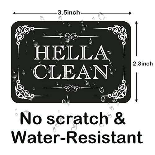 Kiterest Dishwasher Magnet Clean Dirty Sign Hella Clean and Dirty ...