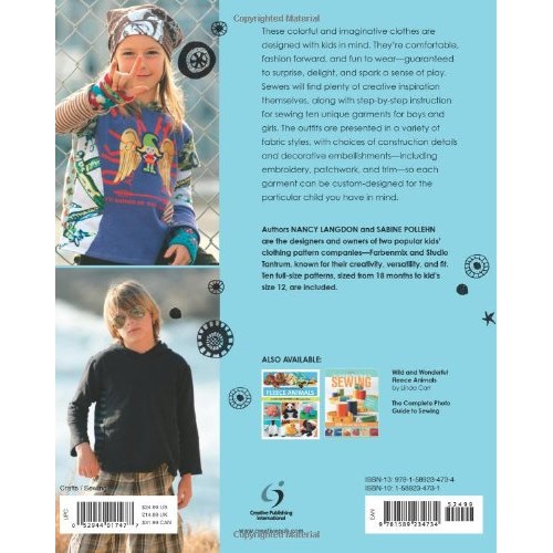 Sewing Clothes Kids Love: Sewing Patterns and Instructions for Boy...