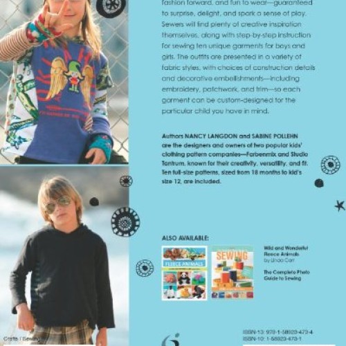 Sewing Clothes Kids Love: Sewing Patterns and Instructions for Boy...