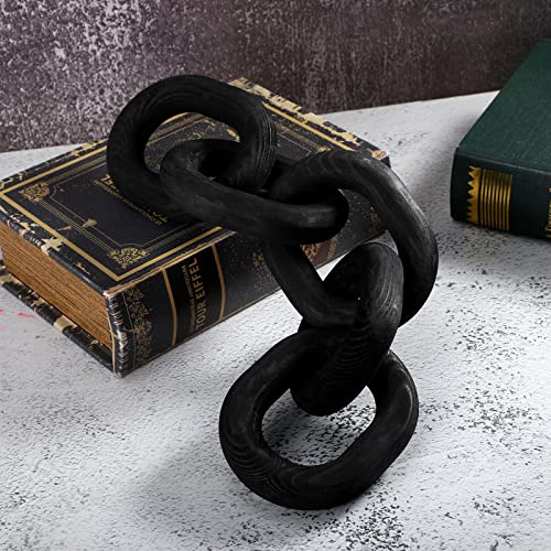 Decorative Wood Chain Link Decor Rustic Wood Link 5 Link Wooden Ch...