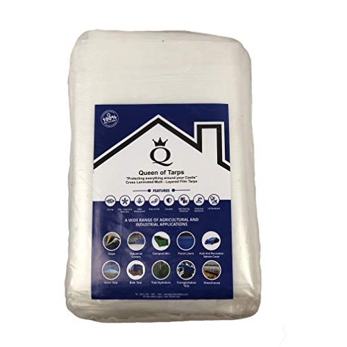 10x12 Heavy Duty Translucent Tarps, MOX Film Technology, Premium t...
