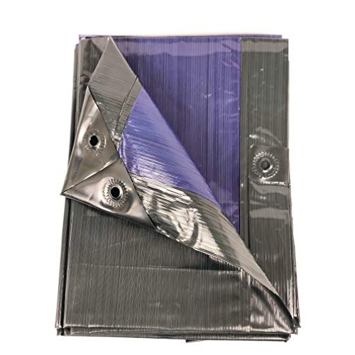 12x16 Heavy Duty Blue/Green Tarp, MOX Film Technology, Premium tar...