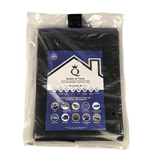 12x16 Heavy Duty Blue/Green Tarp, MOX Film Technology, Premium tar...