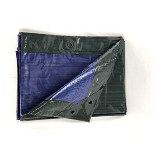 12x16 Heavy Duty Blue/Green Tarp, MOX Film Technology, Premium tar...