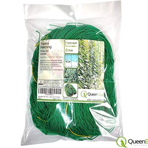 QueenBird Trellis Netting - Heavy Duty Garden Trellis Netting for ...