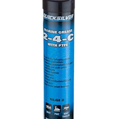 Quicksilver 802861Q1 2-4-C Marine Grease/Lubricant with PTFE, 3-Ou...