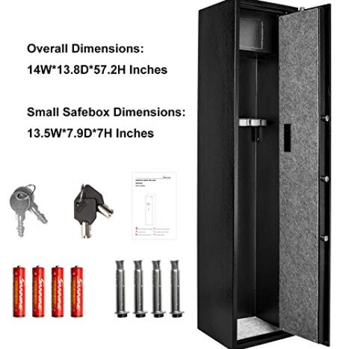 Quicktec Larger and Deeper Safe, Quick Access 5- Large Meta...