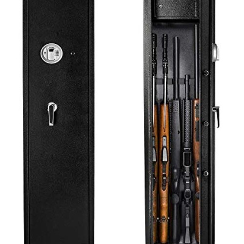 Rifle Safe Safe Quick Access 5- Shot Cabinet Large ...