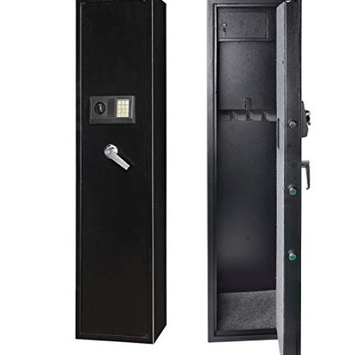Rifle Safe Safe Quick Access 5- Shot Cabinet Large ...