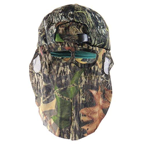 Mossy Oak Break-Up Camouflage Cap, Camo Hunting Hat with Rear Face...
