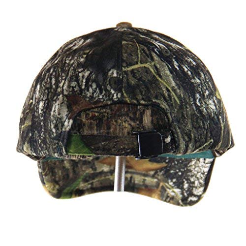 Mossy Oak Break-Up Camouflage Cap, Camo Hunting Hat with Rear Face...