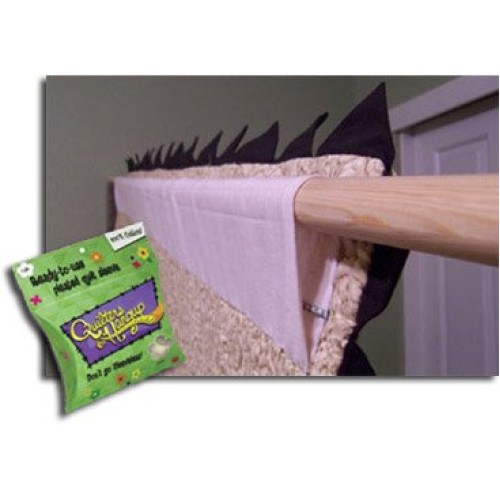 Quilters Hangup Pleated Quilt Sleeve in Natural muslin