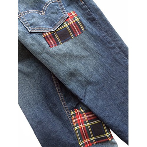 Iron-on Clothing Patches - PLAID