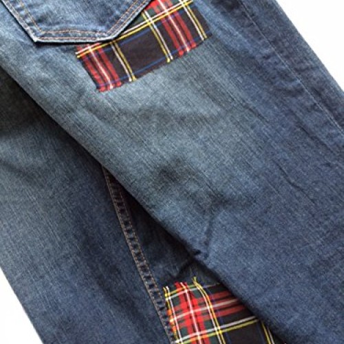 Iron-on Clothing Patches - PLAID