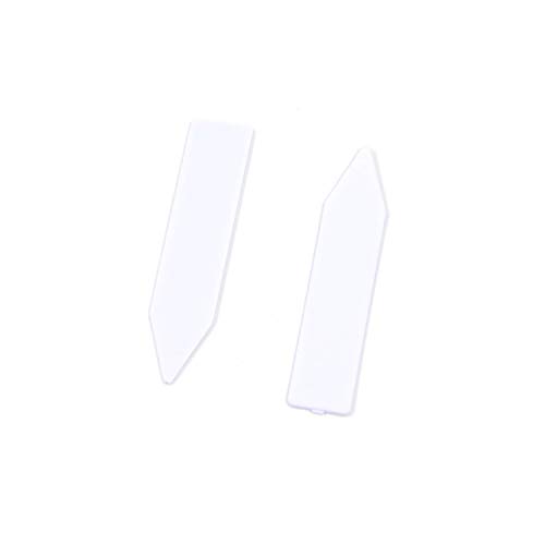Quluxe 100 Pcs Plastic White 2 Inch Waterproof Plastic Plant Tags,...