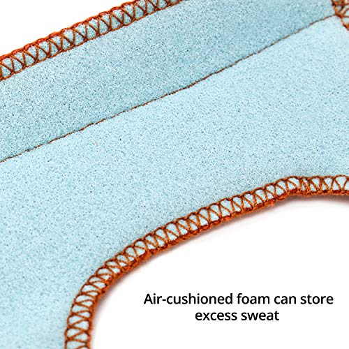 QWORK 4Pcs Helmet Sweatband, Antiperspirant Belt Hard Hat Welding ...