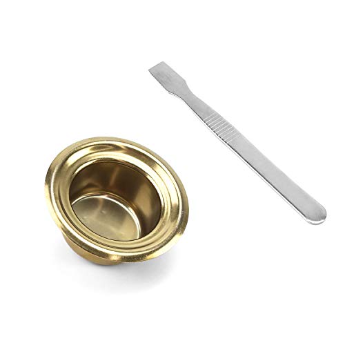 QWORK Solder Pot, 150W 110V, 50mm Soldering Bath Titanium Plate, C...