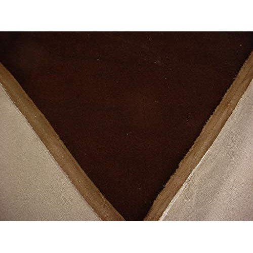 119HH21 - Rich Java Bark Heavyweight Velvet Velveteen Velour Desig...