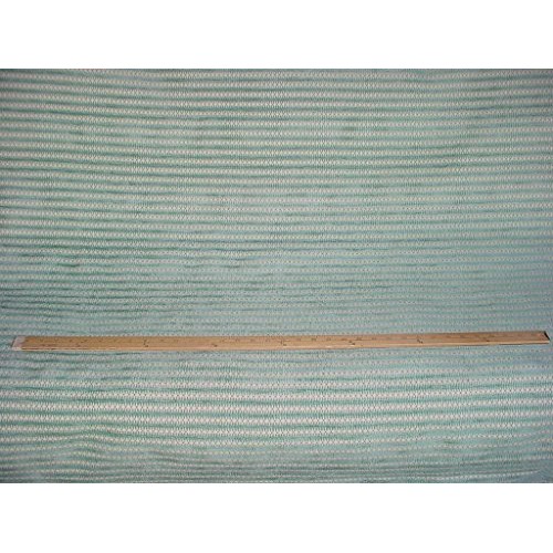 146RT11 - Aqua Blue / Pistachio Green / White Textured Contemporar...