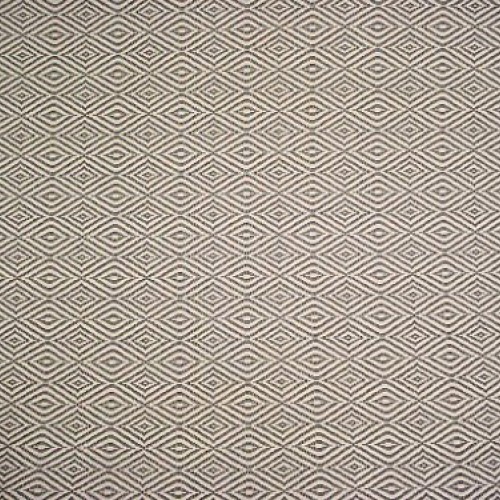165H7 - Almond/Bark Textured Diamond Linen Transitional Contempora...