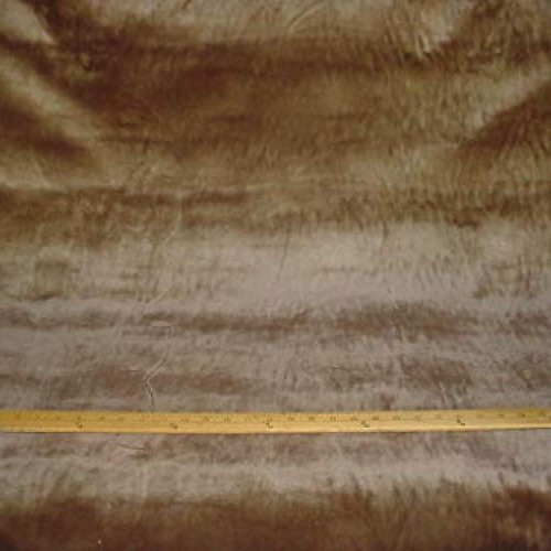 176RT18 - Pecan Light Brown Sugar Velvet Velveteen Velour Designer...