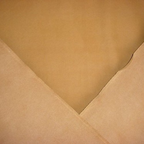 18A9 - Toffee/Light Golden Brown Faux Suede Leatherette Designer U...