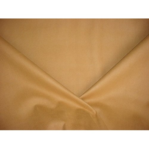18A9 - Toffee/Light Golden Brown Faux Suede Leatherette Designer U...