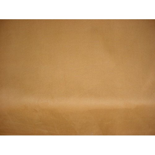 18A9 - Toffee/Light Golden Brown Faux Suede Leatherette Designer U...