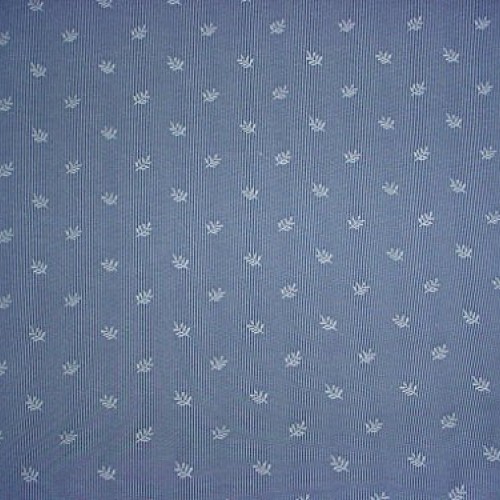 18RT12 - Ocean Blue/Deep Blue Embossed Fleur Pinstripe Designer Up...