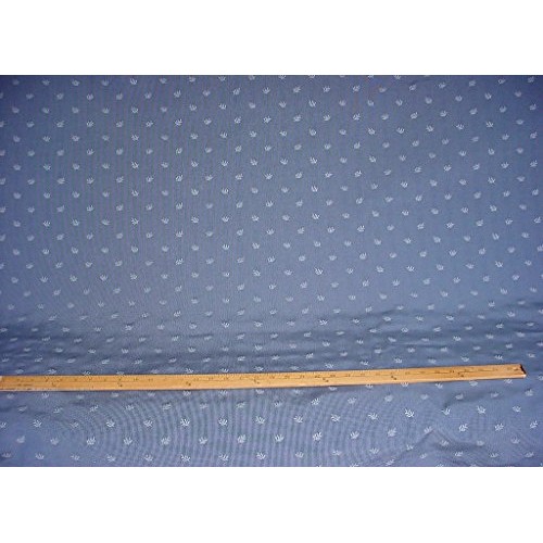 18RT12 - Ocean Blue/Deep Blue Embossed Fleur Pinstripe Designer Up...