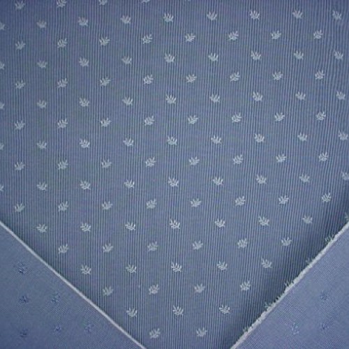 18RT12 - Ocean Blue/Deep Blue Embossed Fleur Pinstripe Designer Up...