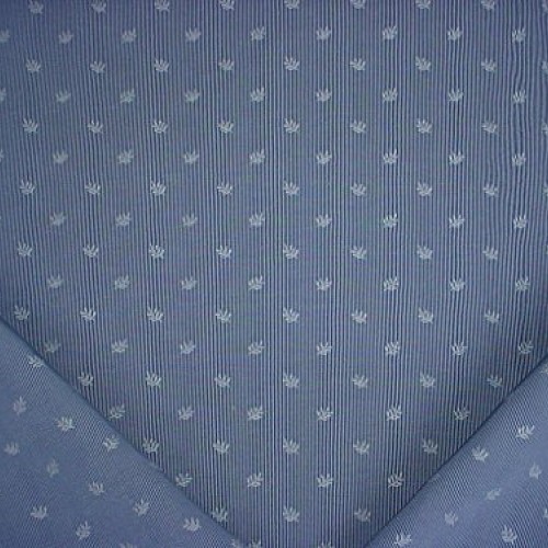 18RT12 - Ocean Blue/Deep Blue Embossed Fleur Pinstripe Designer Up...