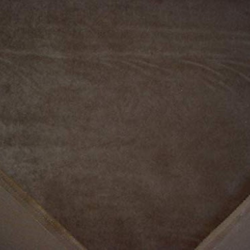 286RT19 - Cafe Brown Bark Velvet Velveteen Velour Designer Upholst...