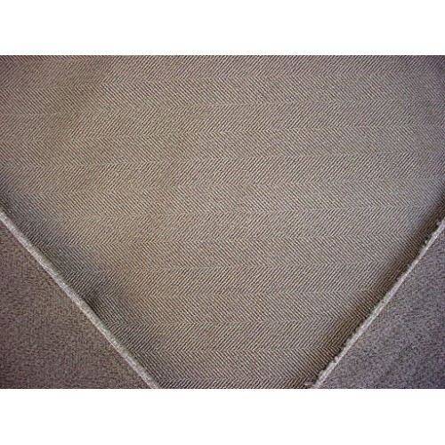 388RT10 - Charcoal/Black Jumper Herringbone Designer Upholstery Dr...