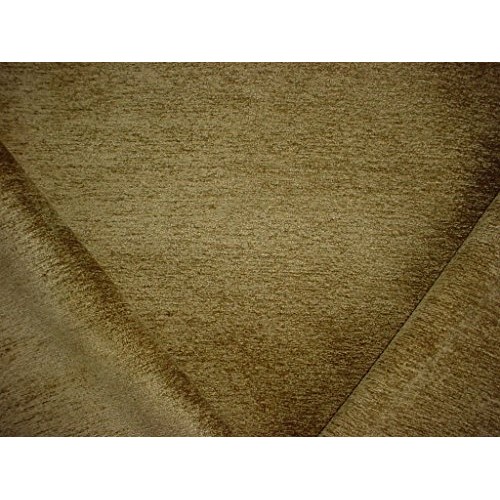 39RT3 - Lichen/Moss Green Velvety Plush Chenille Designer Upholste...