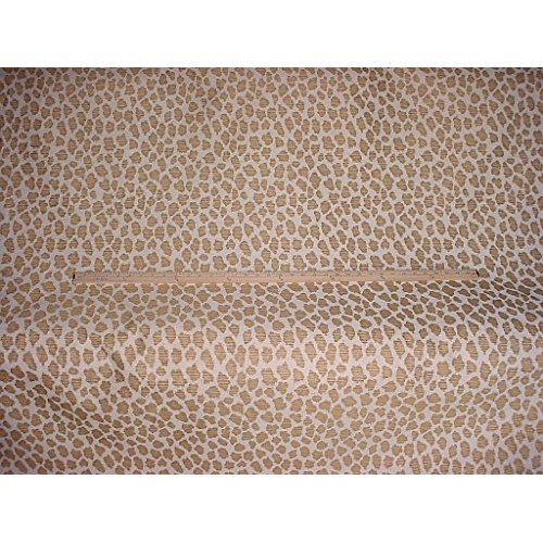 43W12- Brown/Gold Cheetah/Leopard Tapestry Jacquard Designer Uphol...