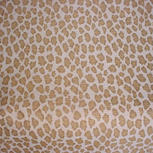 43W12- Brown/Gold Cheetah/Leopard Tapestry Jacquard Designer Uphol...