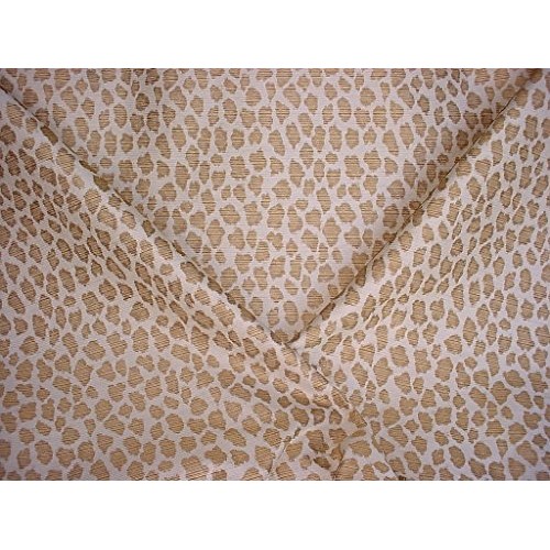 43W12- Brown/Gold Cheetah/Leopard Tapestry Jacquard Designer Uphol...