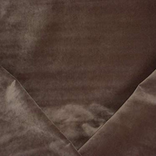 76LL12 - Mink Gray Brown Heavyweight Velvet Velveteen Velour Desig...