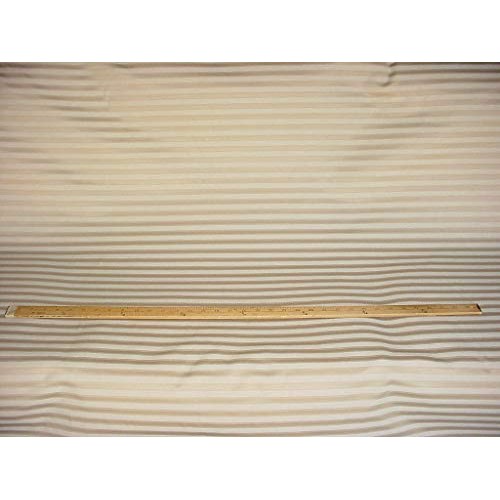 Gold Ribbon Stripe - Antique Gold, Cream Stripe Designer Upholster...