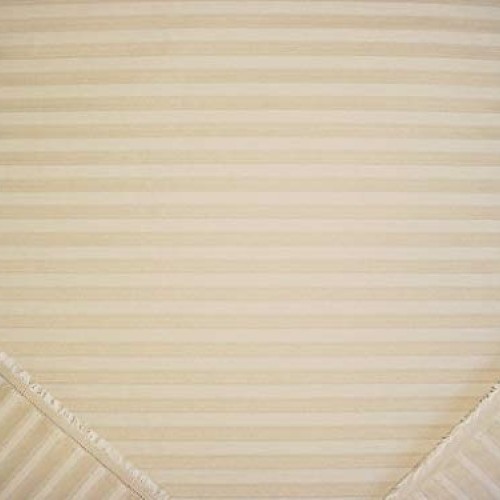 Gold Ribbon Stripe - Antique Gold, Cream Stripe Designer Upholster...